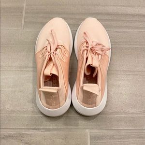 Women’s Adidas Light Pink and White Athletic Shoes Size 9.5
